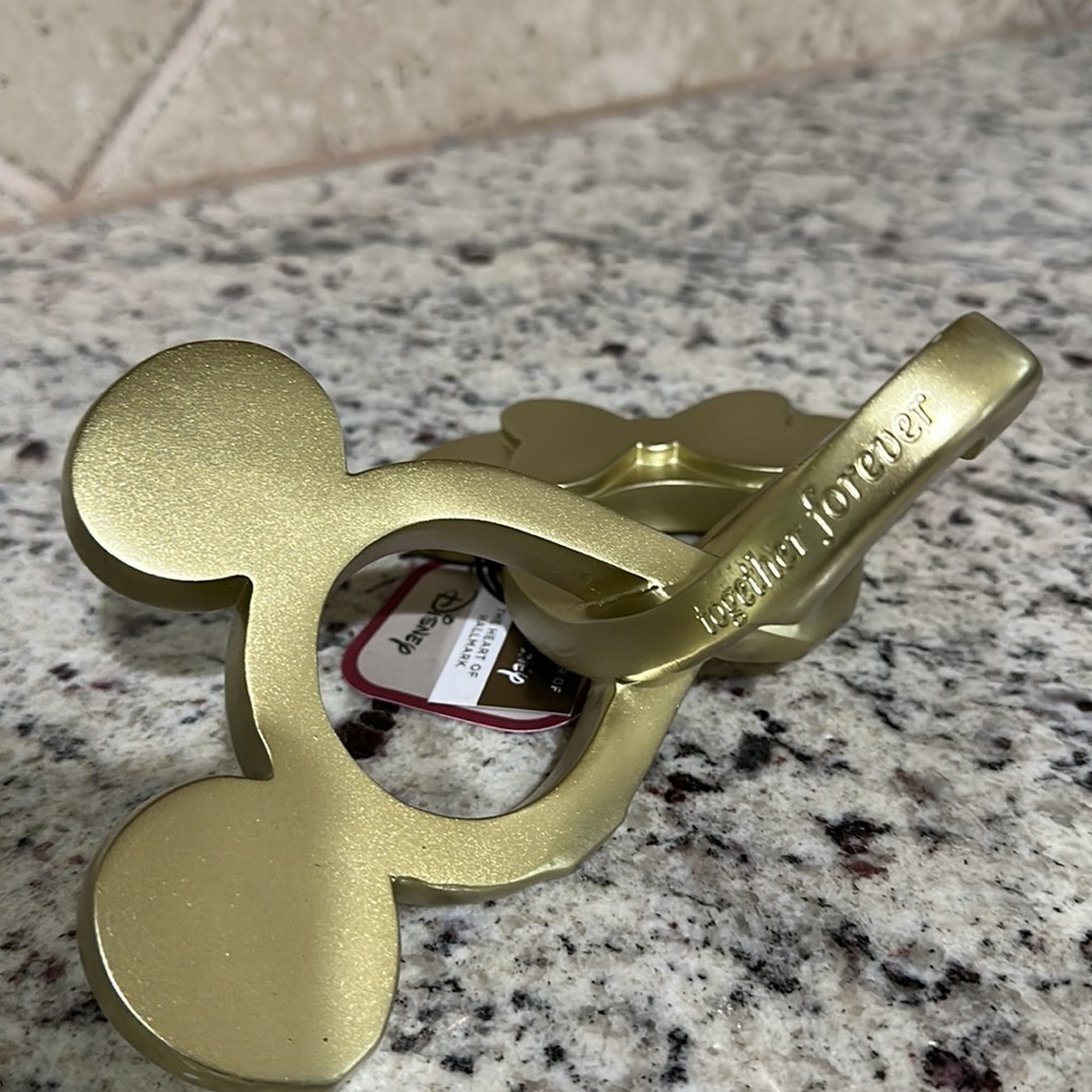 Mickey and Minnie Sculpted Decoration - Picture 3 of 5